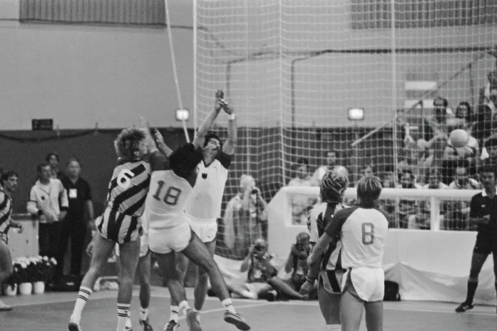 Framed Print : 1984 Summer Olympics - Men's Handball Framed Print : 1984 Summer Olympics - Men's Handball