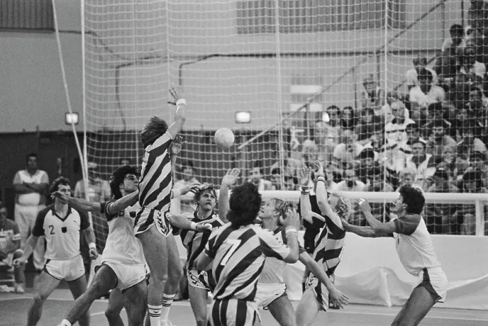 Framed Print : 1984 Summer Olympics - Men's Handball Framed Print : 1984 Summer Olympics - Men's Handball