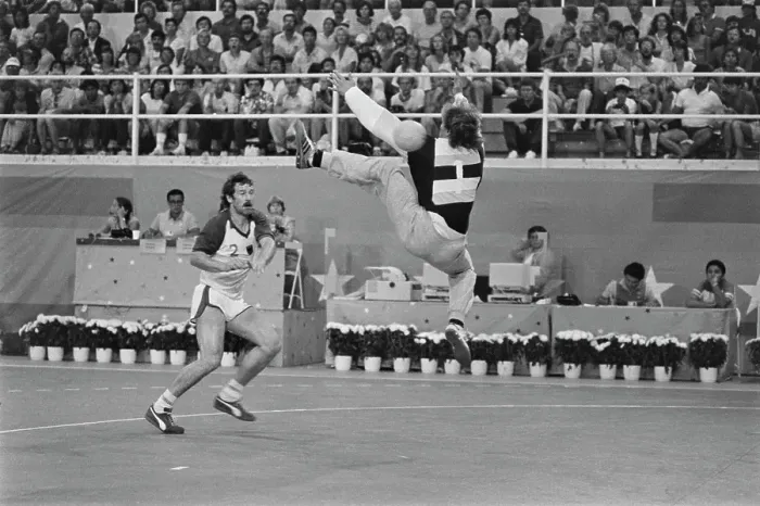 Framed Print : 1984 Summer Olympics - Men's Handball Framed Print : 1984 Summer Olympics - Men's Handball