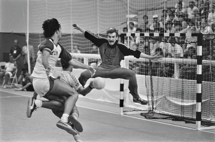Framed Print : 1984 Summer Olympics - Men's Handball Framed Print : 1984 Summer Olympics - Men's Handball