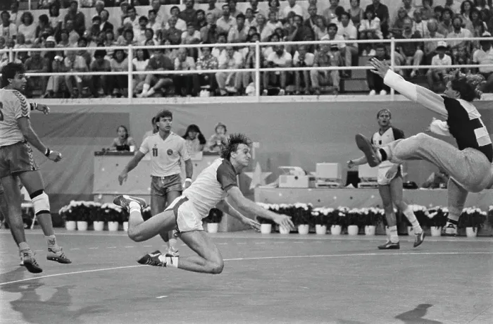 Framed Print : 1984 Summer Olympics - Men's Handball