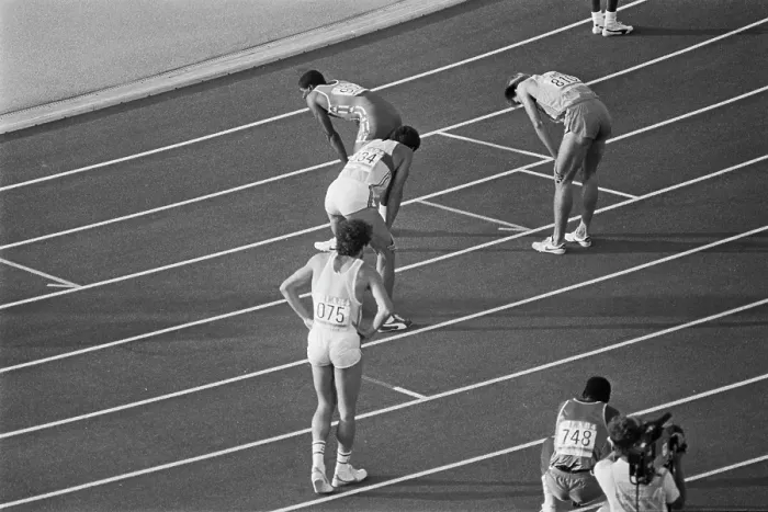 Framed Print : 1984 Summer Olympics - Men's Track Framed Print : 1984 Summer Olympics - Men's Track