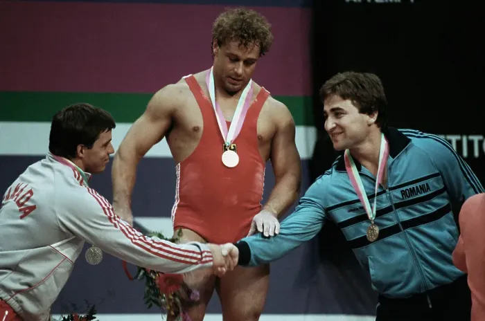 Framed Print : 1984 Summer Olympics - Middleweight Weightlifting Framed Print : 1984 Summer Olympics - Middleweight Weightlifting