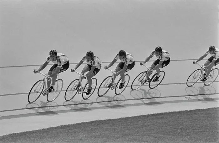 Framed Print : 1984 Summer Olympics - Olympic Velodrome Framed Print : 1984 Summer Olympics - Olympic Velodrome