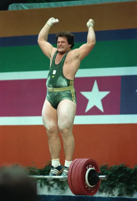 Framed Print : 1984 Summer Olympics - Super Heavyweight Weightlifting Framed Print : 1984 Summer Olympics - Super Heavyweight Weightlifting