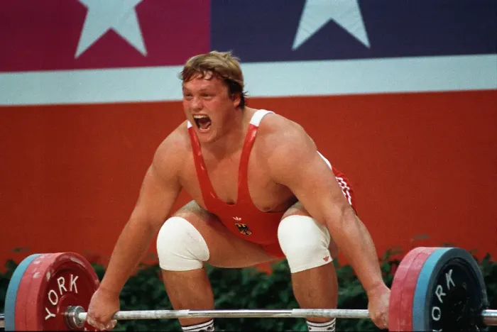 Framed Print : 1984 Summer Olympics - Super Heavyweight Weightlifting Framed Print : 1984 Summer Olympics - Super Heavyweight Weightlifting