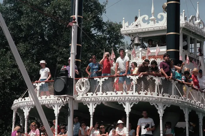 Framed Print : 1984 Summer Olympics - West German Athletes Visit Disneyland Framed Print : 1984 Summer Olympics - West German Athletes Visit Disneyland