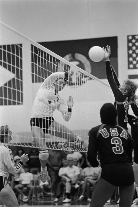 Framed Print : 1984 Summer Olympics - Women's Volleyball Framed Print : 1984 Summer Olympics - Women's Volleyball