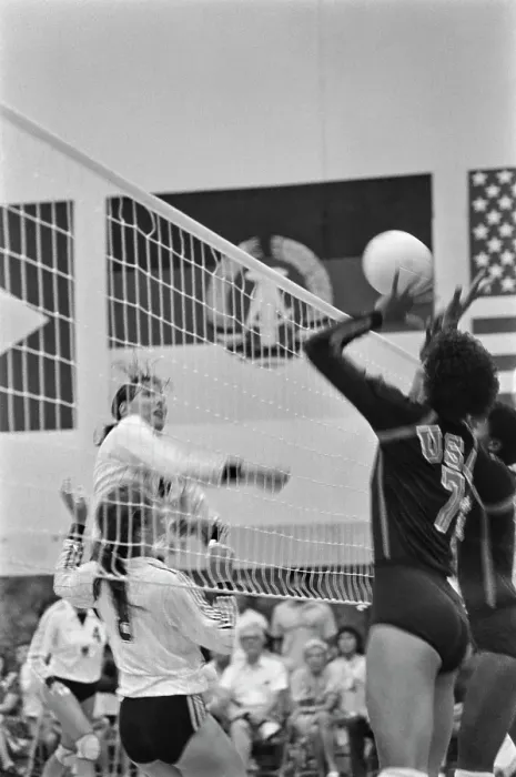 Framed Print : 1984 Summer Olympics - Women's Volleyball Framed Print : 1984 Summer Olympics - Women's Volleyball
