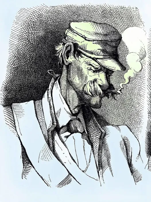 Framed Print : 19th century Munich original, Invalid in times of peace, a Munich-based head of the character, original drawing by Julius Adam, Munich, Bavaria, Germany, reproduction of an image, woodcut from the year 1881, digitally restored, historical Framed Print : 19th century Munich original, Invalid in times of peace, a Munich-based head of the character, original drawing by Julius Adam, Munich, Bavaria, Germany, reproduction of an image, woodcut from the year 1881, digitally restored, historical