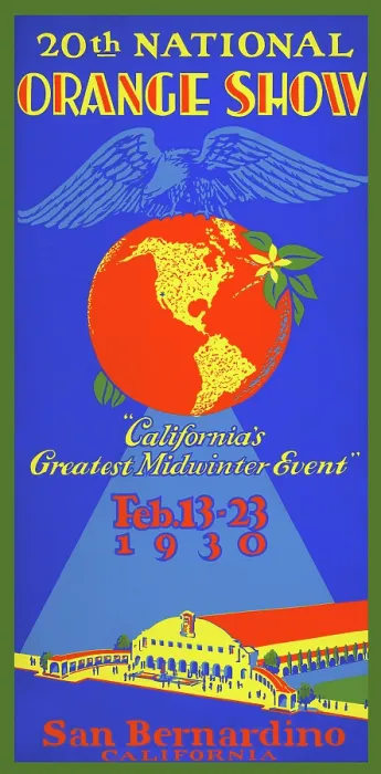 Framed Print : 20th National Orange Show Framed Print : 20th National Orange Show