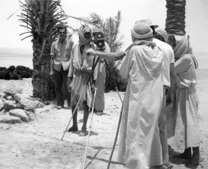 Framed Print : 25-30 years, 30-35 years, adults, arabic, archival, back view, beach, black & white