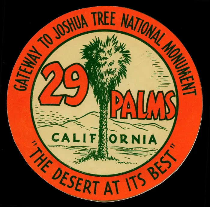 Framed Print : 29 Palms. Framed Print : 29 Palms.