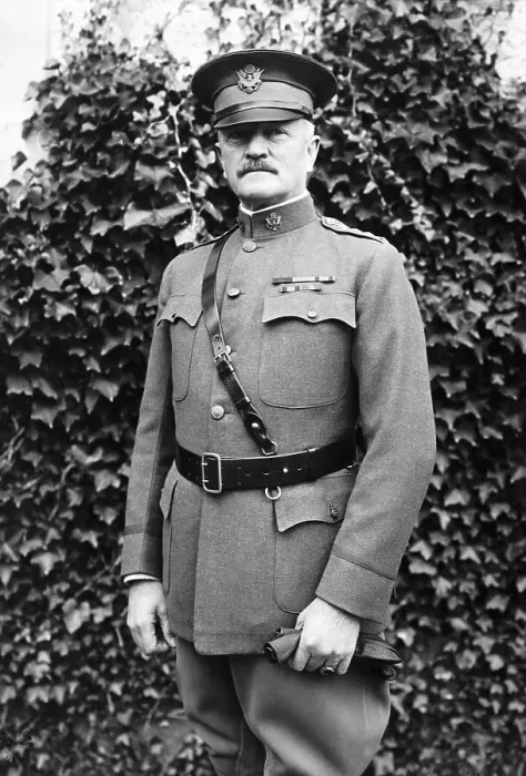 Framed Print : 3 / 4 Length Portrait Of Gen Pershing; Ivy Framed Print : 3 / 4 Length Portrait Of Gen Pershing; Ivy