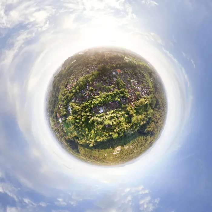 Framed Print : 360 Aerial View of Bangli Regency, Bali, Indonesia Framed Print : 360 Aerial View of Bangli Regency, Bali, Indonesia