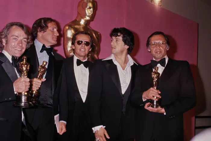 Framed Print : 49th Academy Awards - Press Room Framed Print : 49th Academy Awards - Press Room