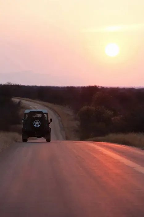 Framed Print : 4x4, adventure, beauty in nature, horizon over land, journey, kruger national park