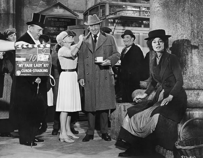 Framed Print : Take 5. 1964: Full-length still of actors Wilfrid Hyde-White Framed Print : Take 5. 1964: Full-length still of actors Wilfrid Hyde-White