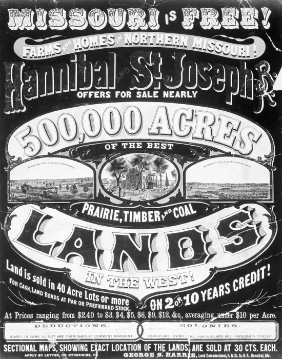 Framed Print : 500, 000 Acres of the Best Prairie, Timber and Coal Lands Poster Framed Print : 500, 000 Acres of the Best Prairie, Timber and Coal Lands Poster
