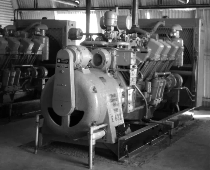 Framed Print : 521, black & white, historical, generator, industry, machine, vintage, antique, nostalgic