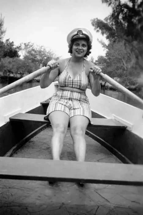 Framed Print : 522, adult, antique, black & white, boat, boating, body of water, brunette, caucasian Framed Print : 522, adult, antique, black & white, boat, boating, body of water, brunette, caucasian