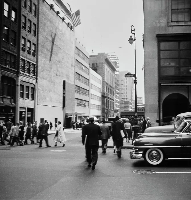 Framed Print : 52nd Street And Madison Avenue, NYC