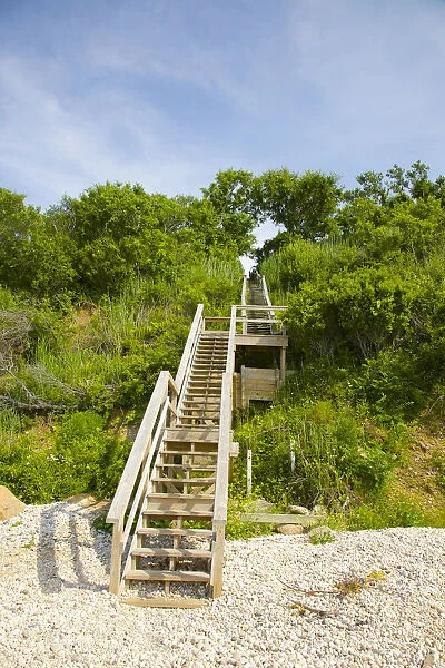 570273025. Steep staircase, Southold, NY