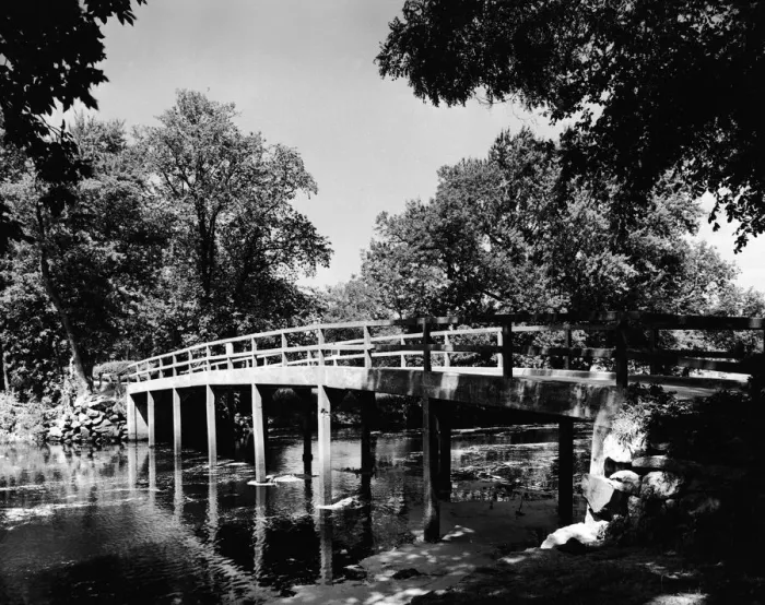 Framed Print : 6th Concord Bridge