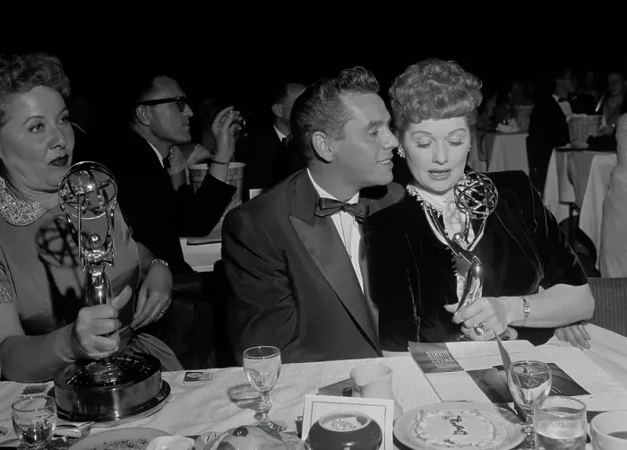 Framed Print : 6th Emmy Awards - Vivian Vance, Desi Arnaz & Lucille Ball Framed Print : 6th Emmy Awards - Vivian Vance, Desi Arnaz & Lucille Ball