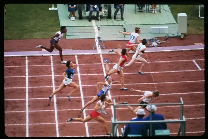 Framed Print : 80 Meter Finish Line Framed Print : 80 Meter Finish Line
