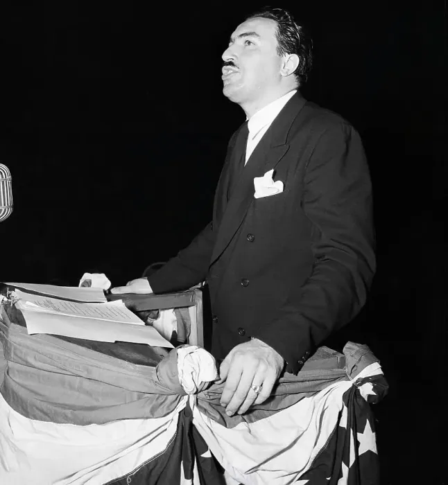 Framed Print : A. Clayton Powell Standing At Podium Framed Print : A. Clayton Powell Standing At Podium