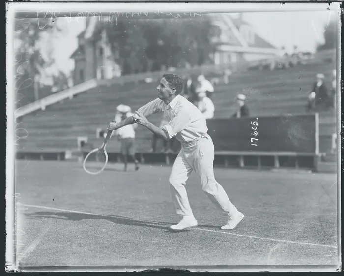 Framed Print : A. D. Dunlap During Tennis Game Framed Print : A. D. Dunlap During Tennis Game