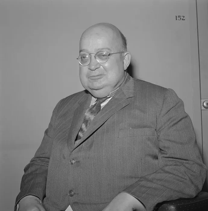 Framed Print : A. J. Liebling Posing in Dress Suit Framed Print : A. J. Liebling Posing in Dress Suit