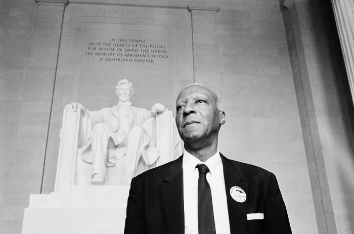Framed Print : A. Philip Randolph At Lincoln Memorial Framed Print : A. Philip Randolph At Lincoln Memorial