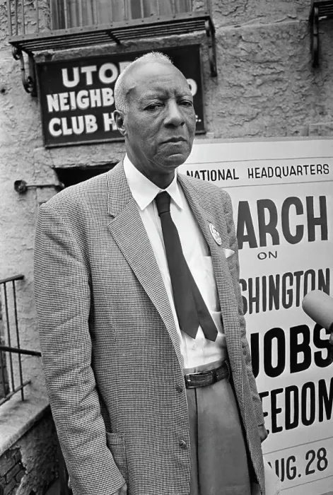 Framed Print : A. Philip Randolph Standing 3 / 4 Length Framed Print : A. Philip Randolph Standing 3 / 4 Length