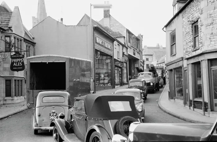Framed Print : A1 Traffic In Stamford Framed Print : A1 Traffic In Stamford