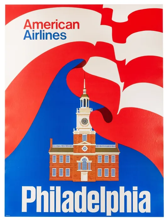 Framed Print : AA Philadelphia Poster Framed Print : AA Philadelphia Poster