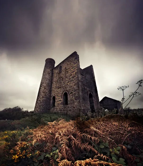 Framed Print : Abandoned in Cornwall. Bad dreams in the night Framed Print : Abandoned in Cornwall. Bad dreams in the night