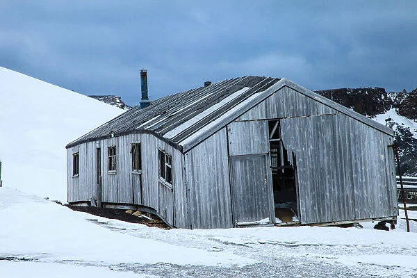 Abandoned house on Deception Island