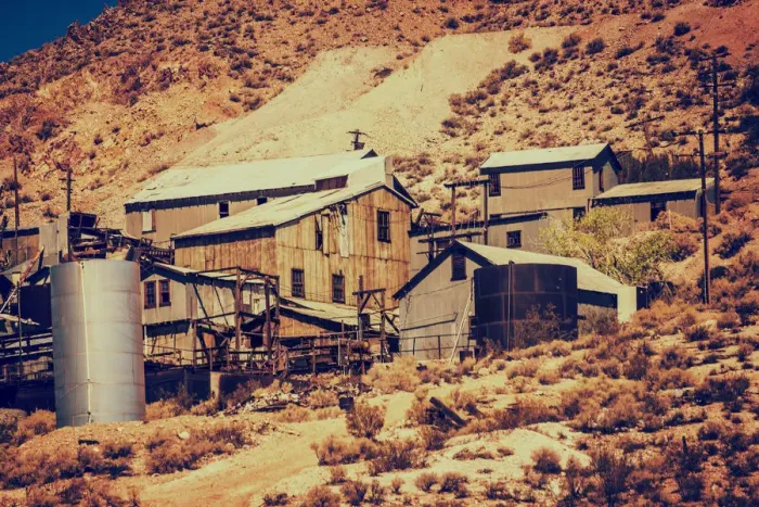 Framed Print : Abandoned Tropico Gold Mine Framed Print : Abandoned Tropico Gold Mine