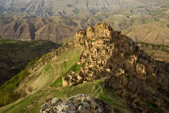 Framed Print : An abandoned village in Dagestan Framed Print : An abandoned village in Dagestan