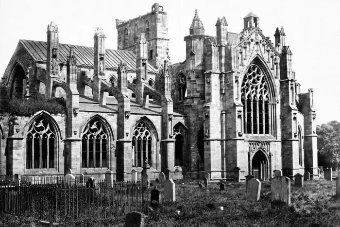 Framed Print : abbey, architecture, building, b, black & white, church, christianity, circa, exterior