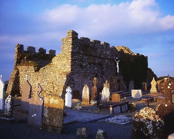 Abbeys, 13th Century, St. Marys Church, Bannow, Co Wexford, Ireland