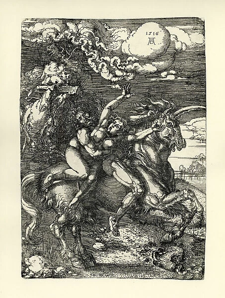 Abduction of Proserpine on a Unicorn
