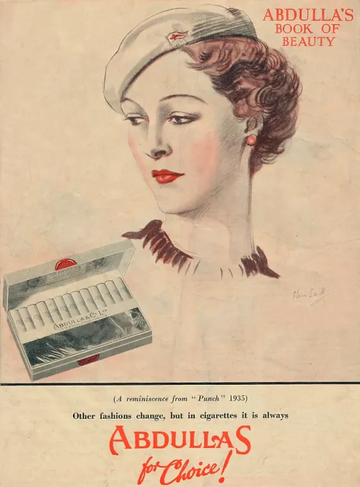 Framed Print : Abdullas Book for Beauty - Abdullas for choice, 1941