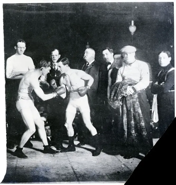 Framed Print : Abe Attell & Battling Nelson Boxing Framed Print : Abe Attell & Battling Nelson Boxing