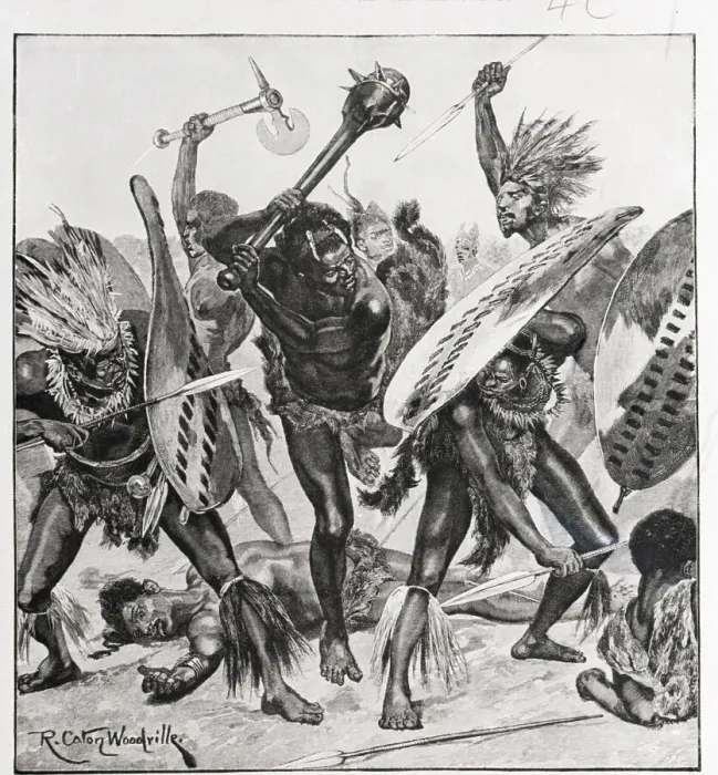 Framed Print : Aborigines Using Primitive Weapons Framed Print : Aborigines Using Primitive Weapons