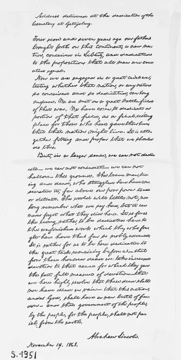 Framed Print : Abraham Lincoln's Gettysburg Address Speech Notes Framed Print : Abraham Lincoln's Gettysburg Address Speech Notes