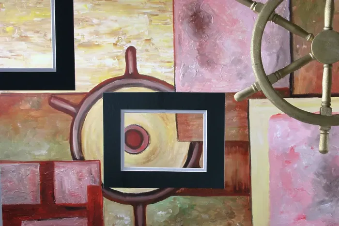 Framed Print : Abstract Art