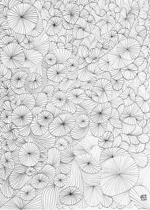 Framed Print : Abstract Drawing (Disegno astratto) Framed Print : Abstract Drawing (Disegno astratto)